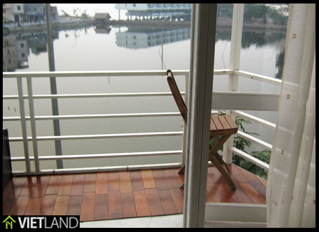 Serviced apartment with lake view for rent in Ha Noi, Truc Bach Area