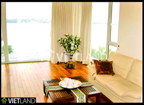 West-lake facing serviced apartment for rent in Ha Noi