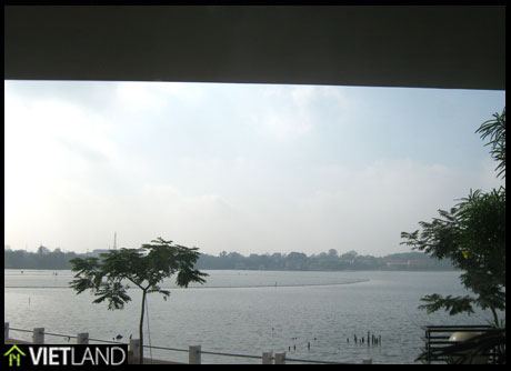 West-lake facing serviced apartment for rent in Ha Noi