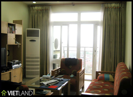 Furnished house for rent in Ha Noi, located in a very quiet area, 4 beds, 1 km far from Ha Noi Daewoo Hotel
