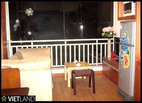 Lake Viewed serviced apartment with 1 bedroom for rent in Ha Noi, West Lake Area