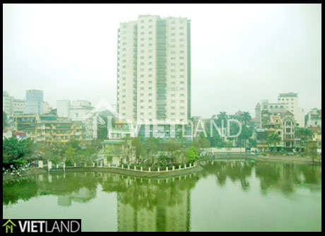Brand new serviced apartment for rent with lake view to Truc Bach Lake, Ba Dinh district, Ha Noi