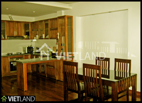 2-bed serviced apartment with full furnished for rent in Westlake area, Ha Noi
