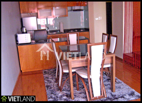 Lake front serviced apartment for rent in Tay Ho district, Ha Noi