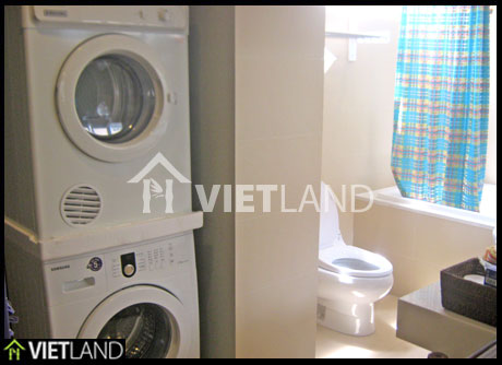 Serviced flat with 2 small bedrooms for rent near the Flower Open Market, Tay Ho district, Ha Noi