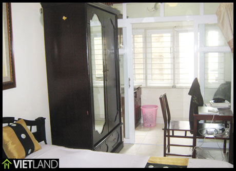 Serviced apartment with 2 beds and lakeview for rent in Tay Ho district, Ha Noi