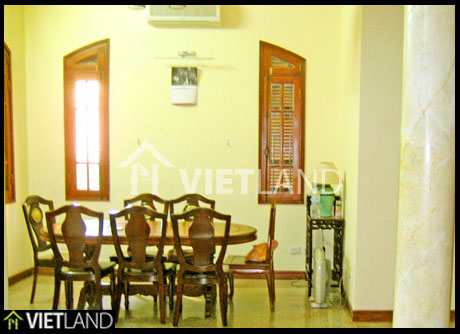 Beautiful villa for rent with a basement for parking in Trung Hoa Nhan Chinh area, Cau Giay district 