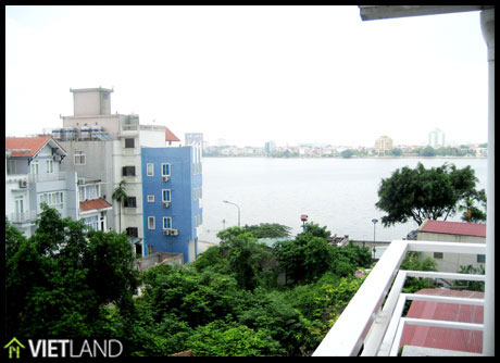 Brand new apartment for rent with 2 beds in Building Golden Westlake, Westlake area of Ha Noi