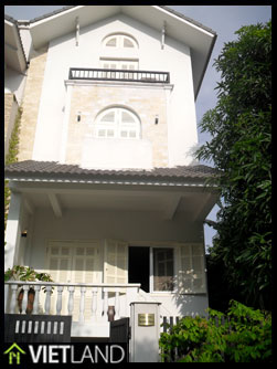 Villa for rent in Vuon Dao, close to Ciputra New Urbanization Zone, Westlake area, expat neighborhood