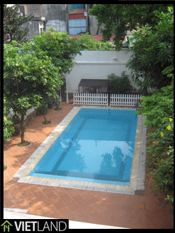 Villa with swimming pool for rent in Ha Noi, Westlake area