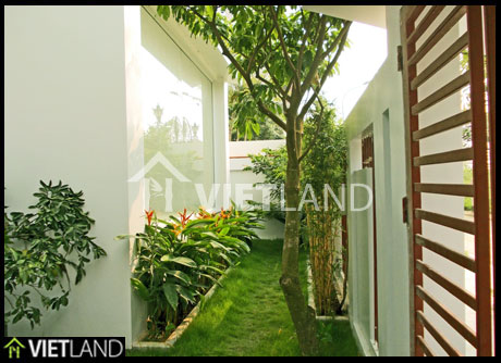 Vacant villa to occupy and for rent in D3 Vuon Dao, WestLake area, Tay Ho district, Ha Noi